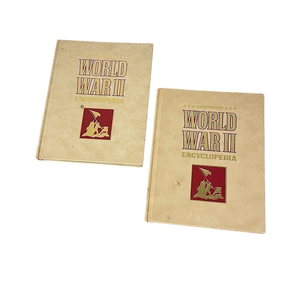 The Illustrated World War II Encyclopedia by Eddy Bauer, Volume 1&2